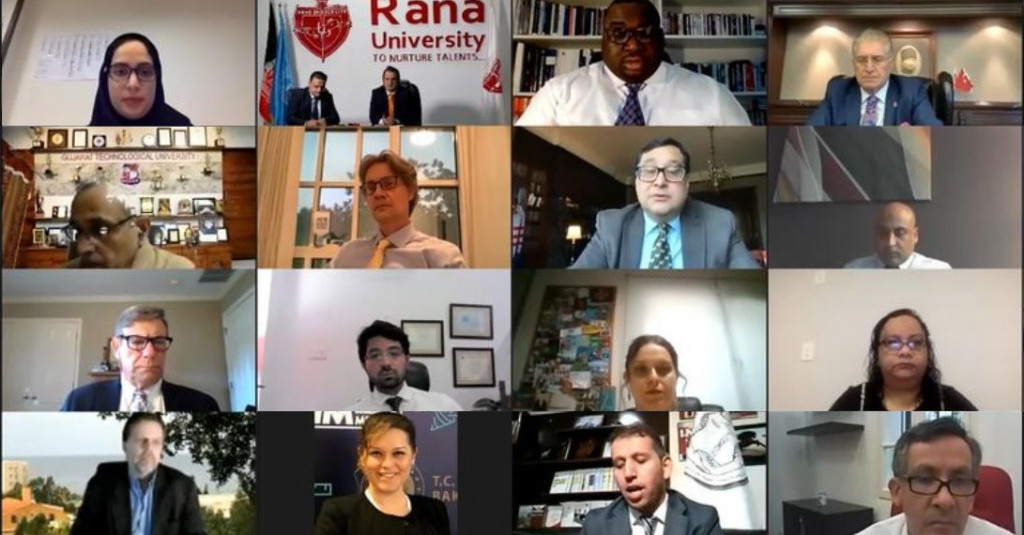 CBA Dean Speaks at International Conference on COVID-19