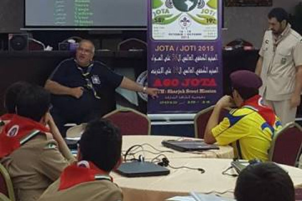 Ajman University takes part in the World Scout Jamboree 