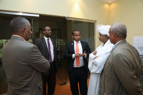 Delegation from International University of Africa Visits AU