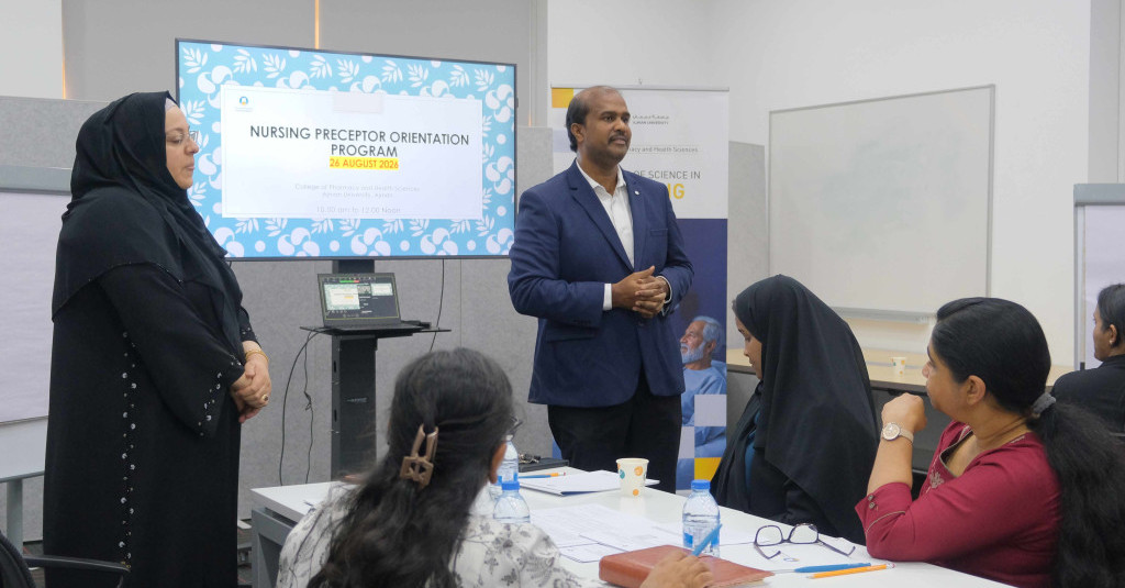 Ajman University’s College of Pharmacy and Health Hosts “Nursing Preceptor Workshop- 2026” to Strengthen Clinical Education and Workforce Readiness