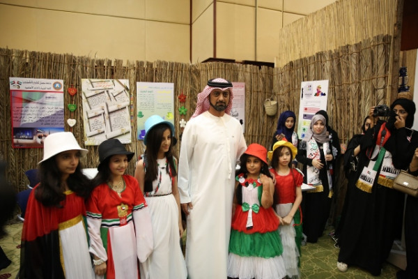 ولي عهد عجمان يشهد احتفالات جامعة عجمان باليوم الوطني الـ44