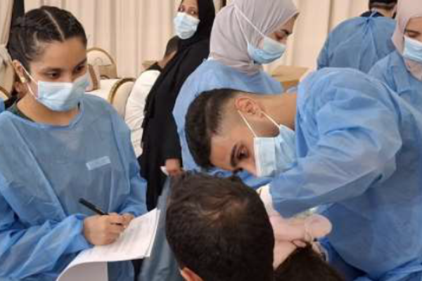 Ajman University Dental Team Conducts Mobile Dental Checkup Camp in Collaboration with Sharjah City for Humanitarian Services