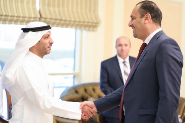 Official Delegates from Kuwait and Palestine Visit AU