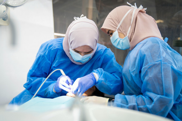 Ajman University’s Mobile Dental Clinic Serves Employees at Perfect Metal Coating Compound in Ajman
