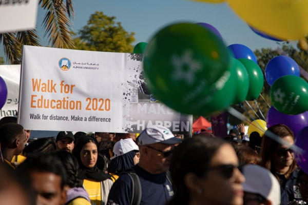 AU participates in ‘’Walk for Education”