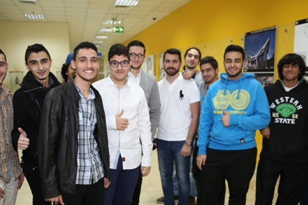 Ajman University Welcomes Freshmen Second Semester 2014-2015