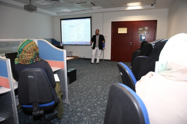 دورات في برنامج الرخصة الدولية لقيادة الحاسب الآلي في جامعة عجمان