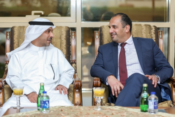 Official Delegates from Kuwait and Palestine Visit AU