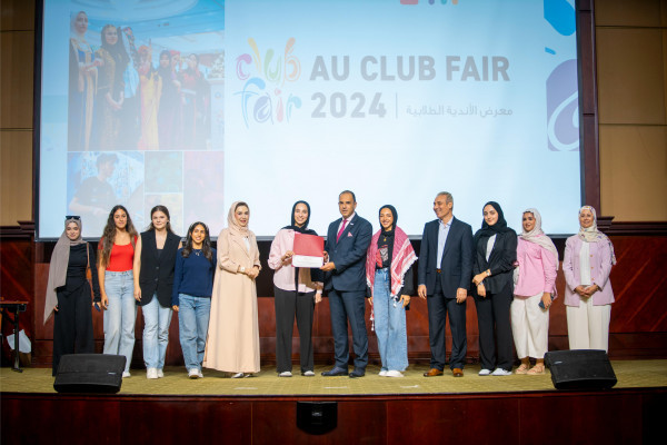 Ajman University Honors Winning Clubs in the 2024 Student Club Fair