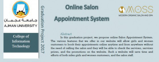 Online Salon Appointment System