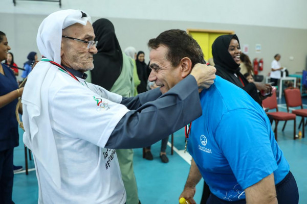 Ajman University Organizes National Sports Day for Senior Citizens