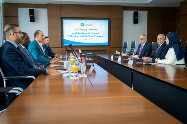 Ajman University Signs MoU with the Arab Academy for Science, Technology & Maritime Transport