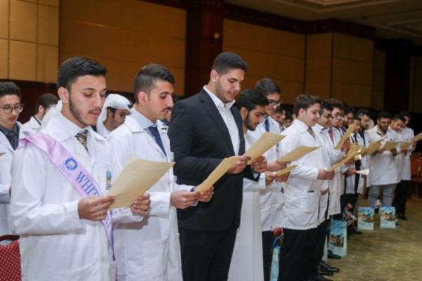 AU Held its First White Coat Ceremony