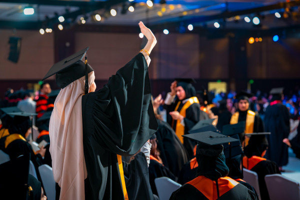 Consort of Ruler of Ajman Witnesses Graduation of 450 Female Students from UAE-Kuwait Brotherhood Class of 2026 at Ajman University