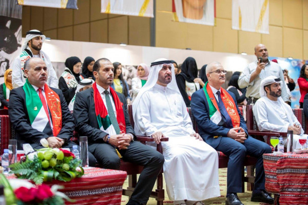 ماجد النعيمي يشهد احتفالات جامعة عجمان باليوم الوطني الـ 48