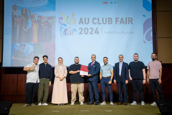 Ajman University Honors Winning Clubs in the 2024 Student Club Fair