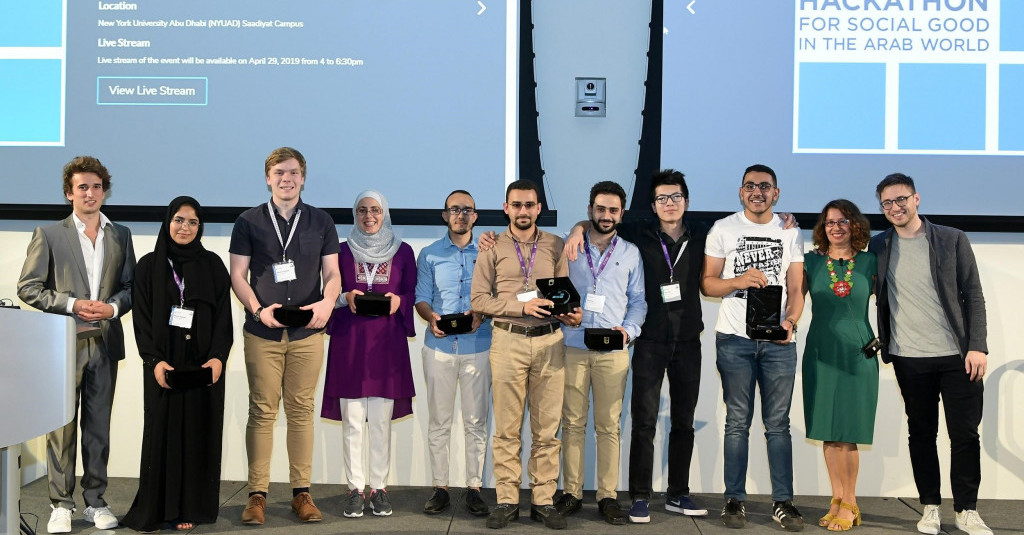 NYUAD Hackathon 2019 - IT Student  won the third place