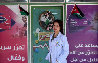 Ajman University Pharmacy Student Completes International Community Pharmacy Rotation at JUST, Jordan