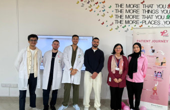 Ajman University's Female Student Health Club Brings Breast Cancer Awareness Workshop to Sharjah International Private School