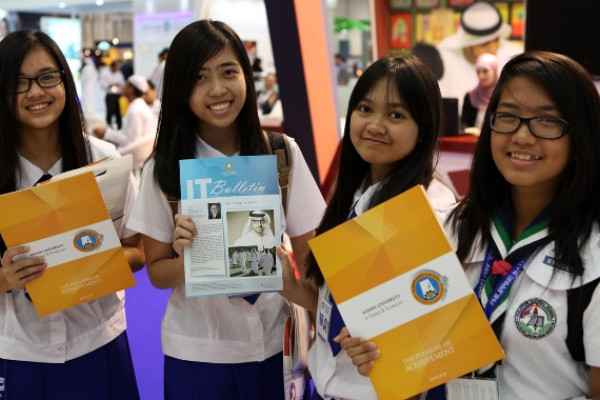 دورات تدريبية متميزة لجامعة عجمان في معرض نجاح بأبوظبي