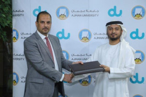 Ajman University and du sign MoU to collaborate on 5G and IoT development