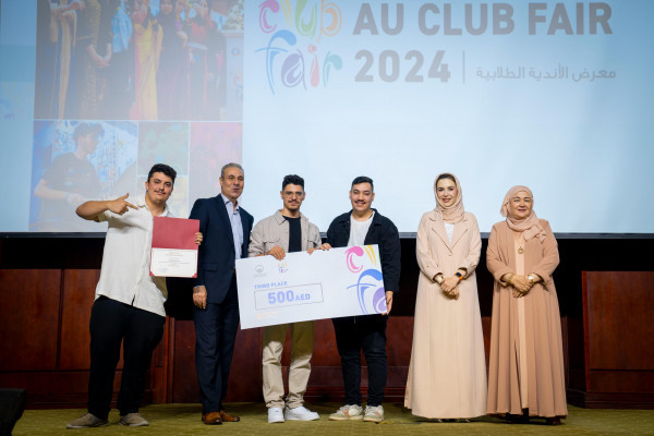 Ajman University Honors Winning Clubs in the 2024 Student Club Fair