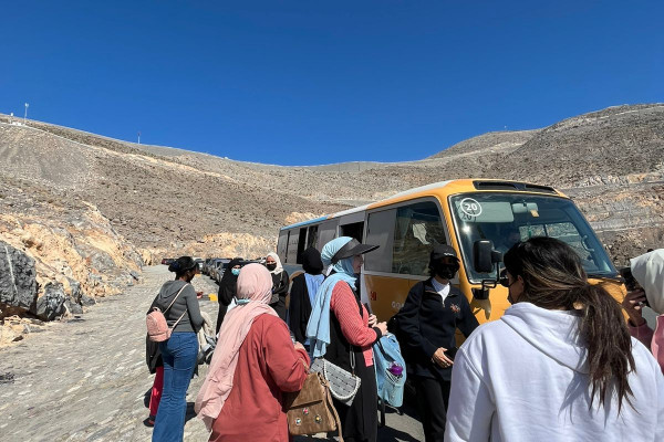 Trip to famous tourism spots in the UAE, Jabal Bil Ays - RAK 2021-2022