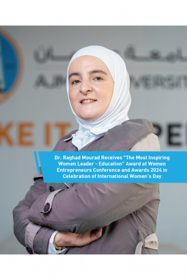 Dr. Raghad Mourad Wins Award for The Most Inspiring Women Leader - Education