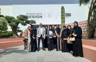 College of Mass Communication Students Visit Dubai Design Week