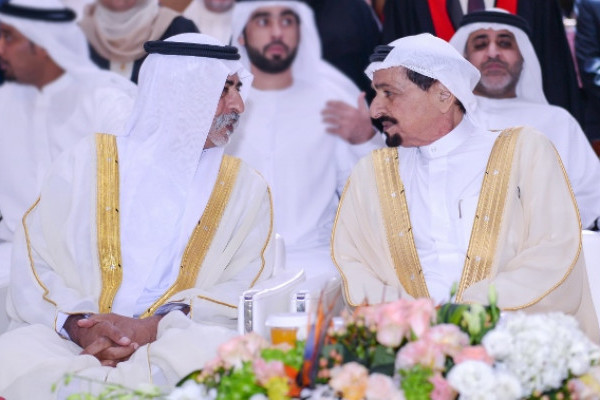 حاكم عجمان يشهد حفل تخريج الفوج الثاني من الدفعة 27 بجامعة عجمان تحت شعار 