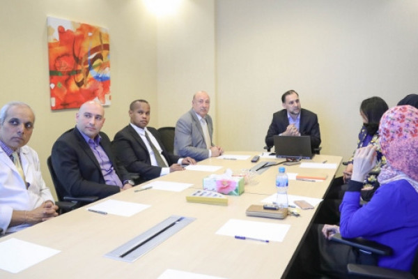 Sheraa Delegates Visit Ajman University Innovation Center