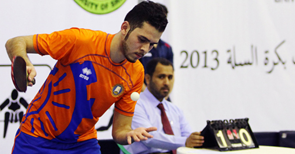 Ajman University Wins Silver in Table Tennis Championship