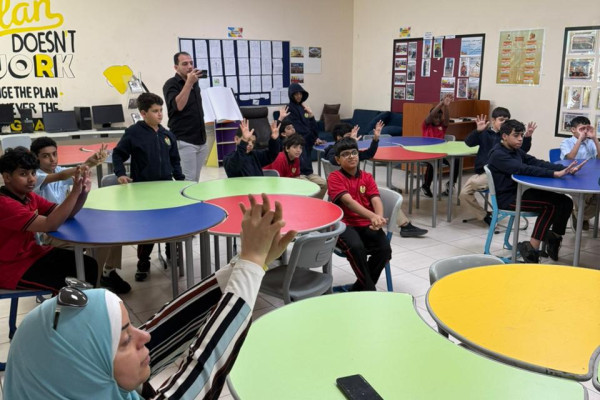 AU First Aid Club Delivers Hands-On CPR Workshop for Students at Al Shola American Private School