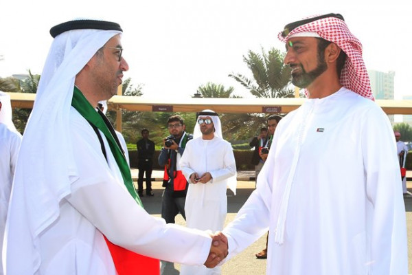 ولي عهد عجمان يشهد احتفالات جامعة عجمان باليوم الوطني الـ43