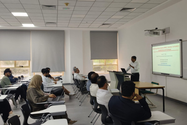 College of Pharmacy and Health Sciences Hosts Guest Lecture on Novel Drug Delivery Systems