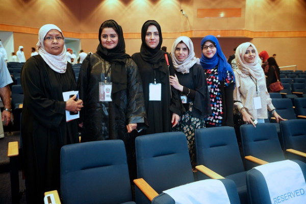 المجلس الطلابي بجامعة عجمان يشارك في ملتقى 