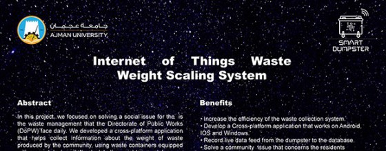 Internet of Things-based Waste Weight Scaling System