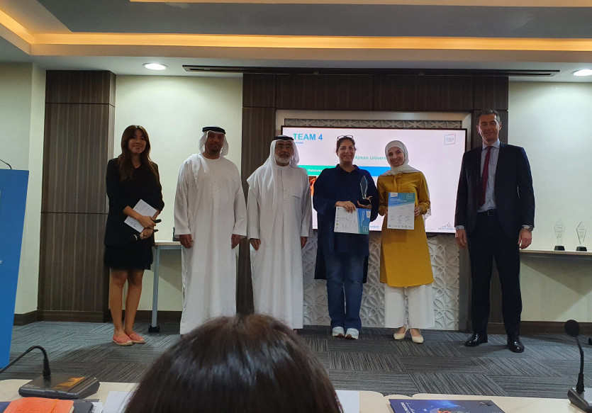 Ajman University Students are Proud Winners at the Saint Gobain International Architecture Students Contest