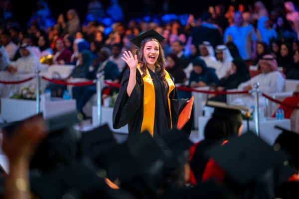 Consort of Ruler of Ajman Witnesses Graduation of 450 Female Students from UAE-Kuwait Brotherhood Class of 2026 at Ajman University