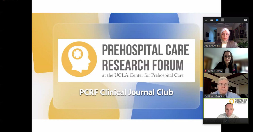 A Faculty from the College of Pharmacy and Health Sciences participated in a Prehospital Care Forum of UCLA