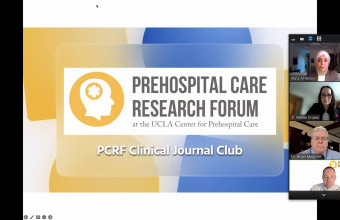 A Faculty from the College of Pharmacy and Health Sciences participated in a Prehospital Care Forum of UCLA