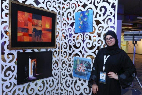 مهرجان الإبداع الجامعي للفنون الجميلة بجامعة عجمان