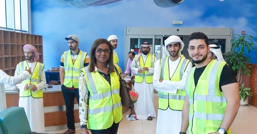 Law Students Visit Dubai Airport Cargo Village Headquarters