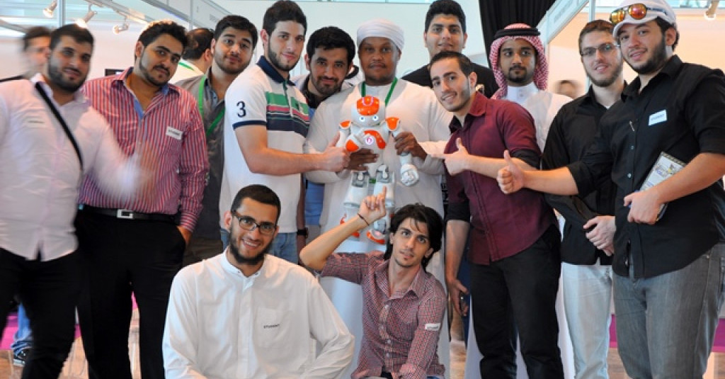 AUST at Dubai Robot Technology Exhibition 2014