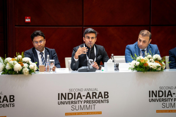 The Second Annual India–Arab University Presidents Summit Opens at Ajman University to Shape the Future of Cross-Regional Higher Education