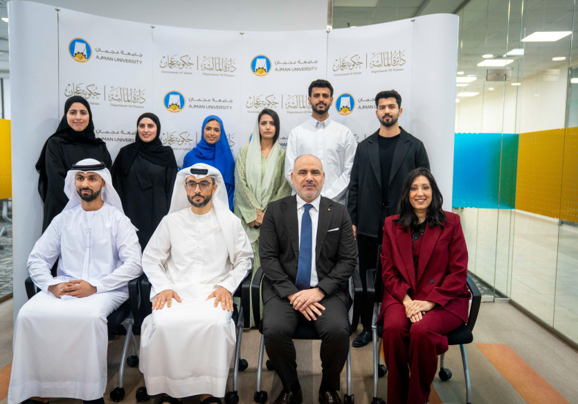 Ajman University Honors Winners of Applied Research Papers Award in Collaboration with Department of Finance - Ajman