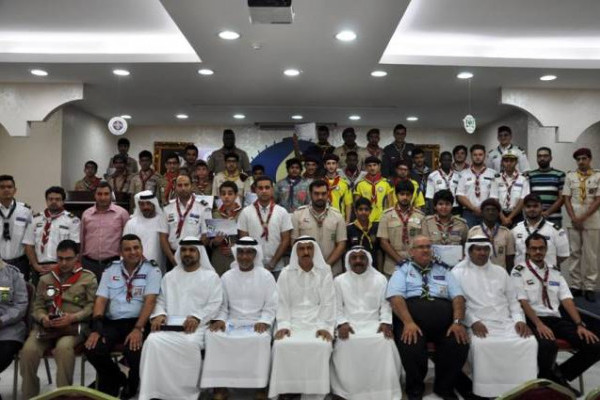 Ajman University takes part in the World Scout Jamboree 