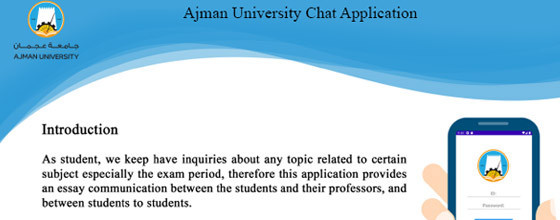 Ajman University Chat Application