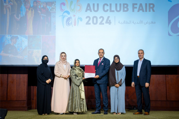 Ajman University Honors Winning Clubs in the 2024 Student Club Fair
