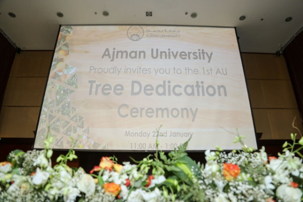 Ajman University Honours “A Tree to Set them Free” Patrons